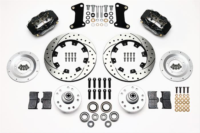 Wilwood Disc Brakes 140-7675-D Wilwood Forged Dynalite Big Brake Front Brake Kits - Zander Auto Parts