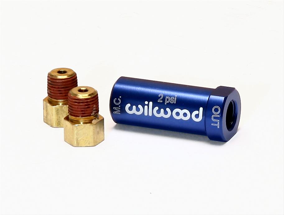 Wilwood Disc Brakes 260-13783 Wilwood Residual Pressure Valves - Zander Auto Parts