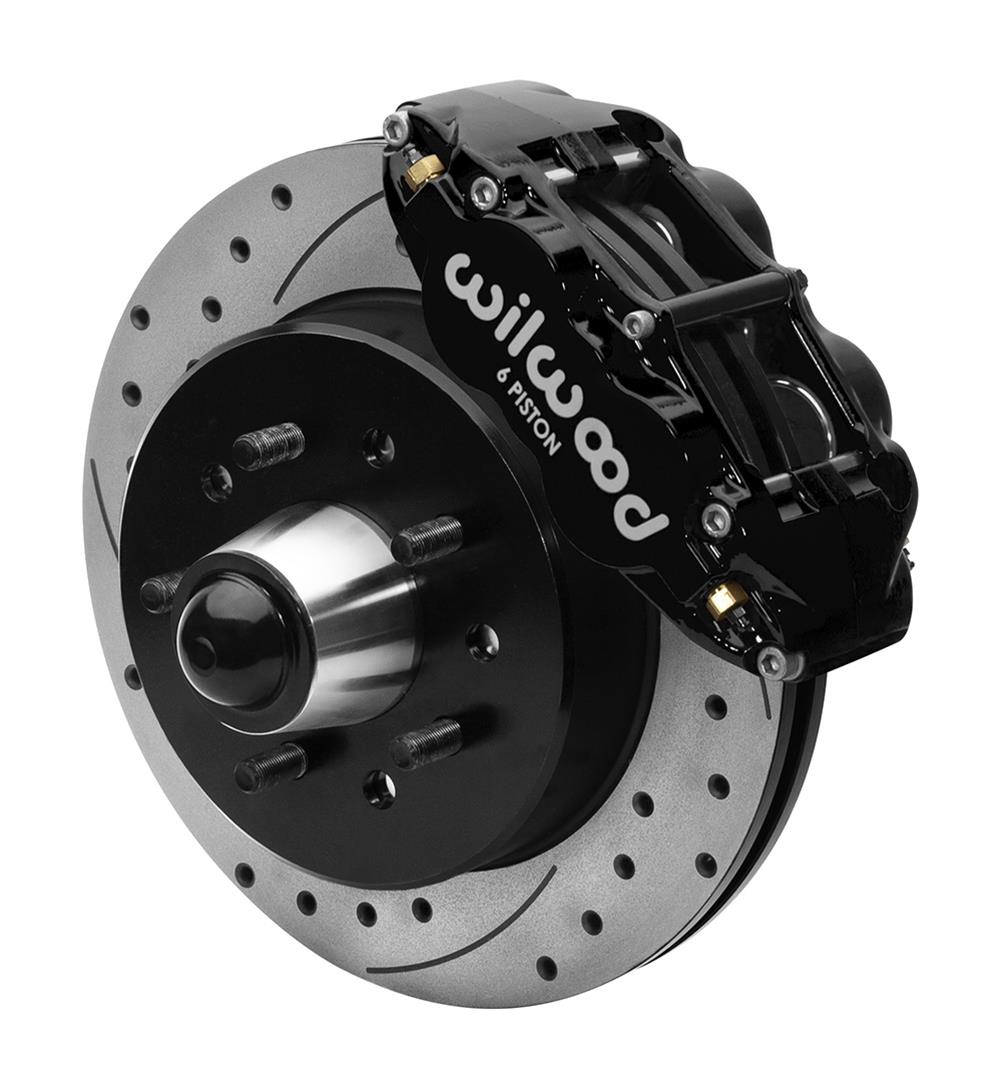 Wilwood Disc Brakes 140-15948-D Wilwood Forged Narrow Superlite 6R Big Brake Front Brake Kits - Zander Auto Parts