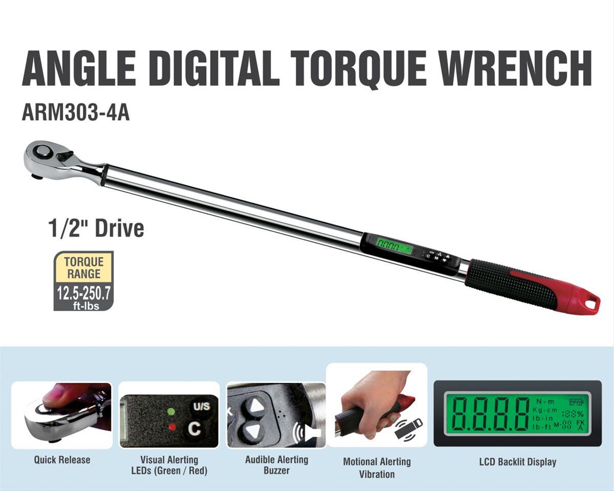 ACDelco Tools ARM303-4A-340 ACDelco Tools Digital Torque Wrenches - Zander Auto Parts