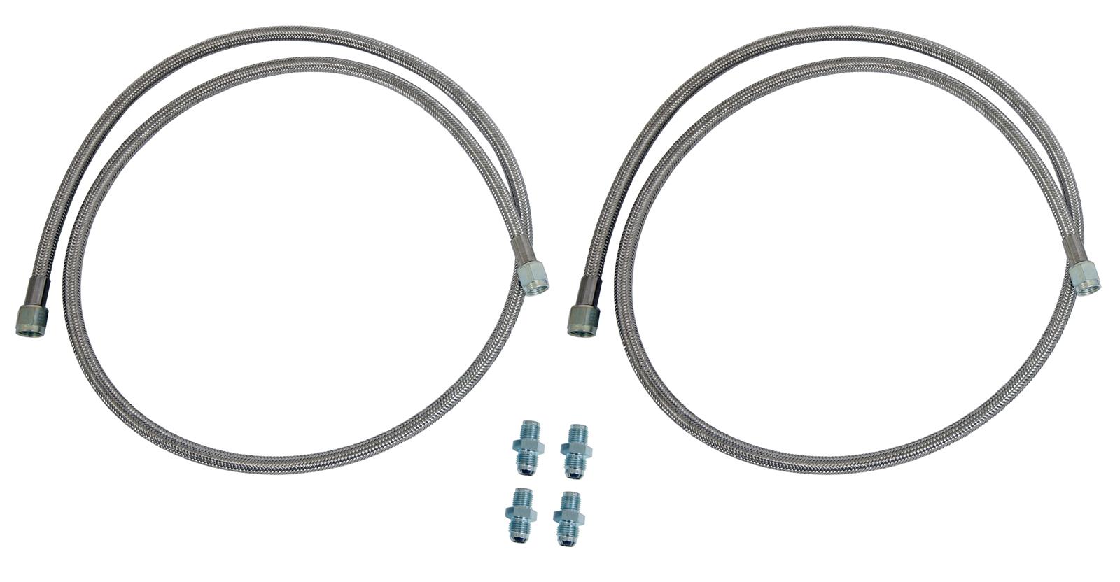 Summit Racing SUM-230323 Summit Racing™ Flexible Automatic Transmission Cooler Lines - Zander Auto Parts