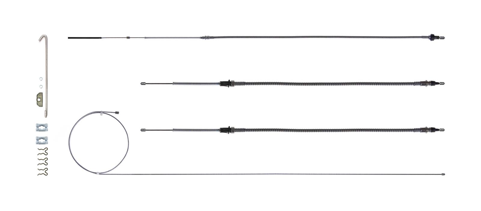 The Right Stuff RSBCF02 The Right Stuff Parking Brake Cables - Zander Auto Parts