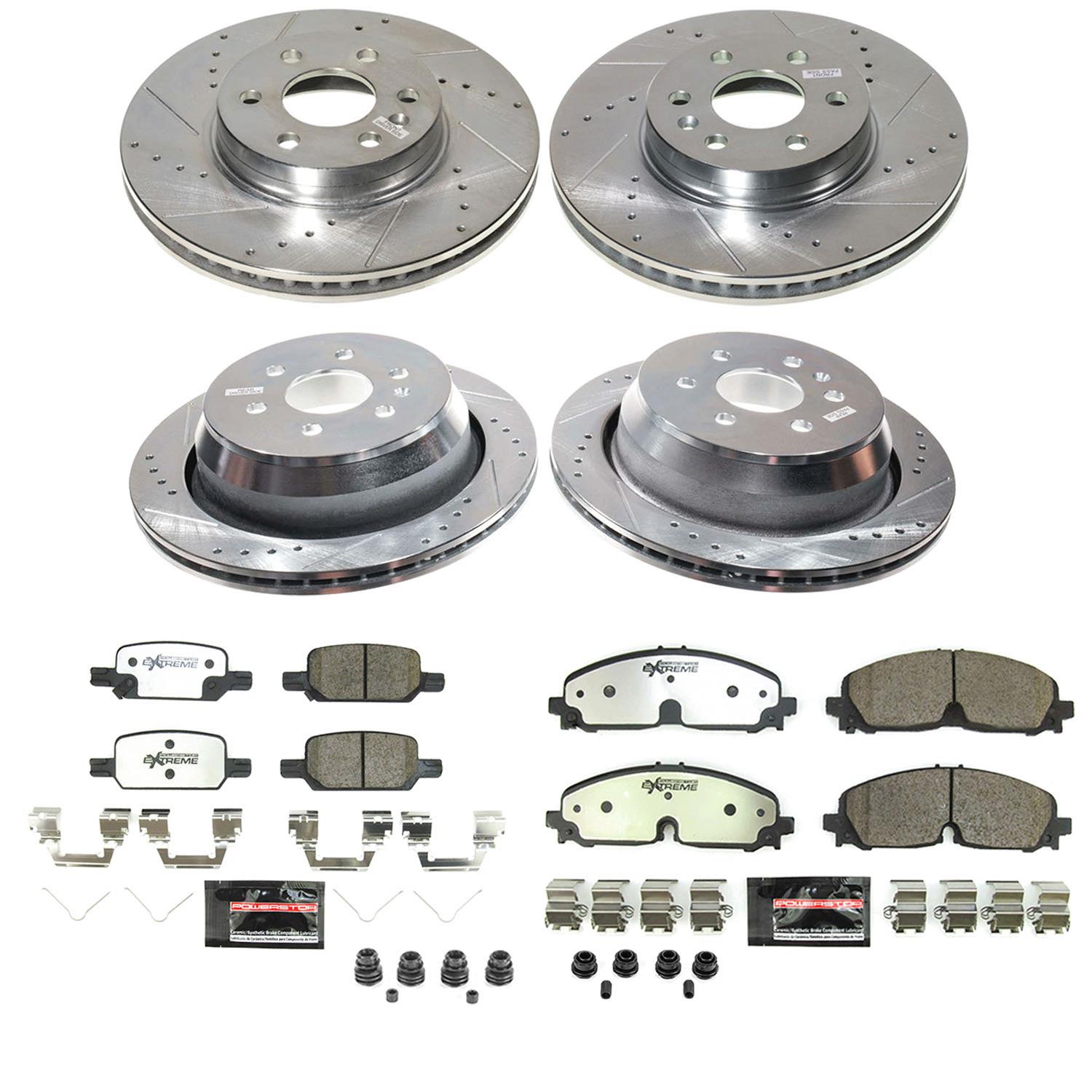 PowerStop K8797-36 PowerStop Z36 Truck and Tow Brake Upgrade Kits - Zander Auto Parts