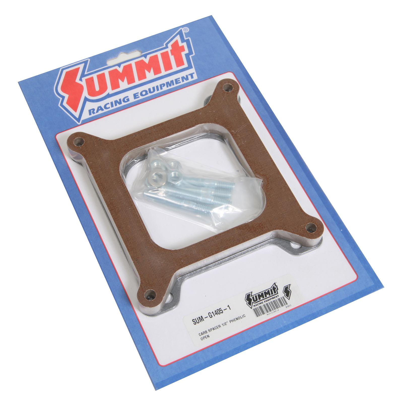 Summit Racing SUM-G1405-1 Summit Racing™ Carburetor Spacers - Zander Auto Parts