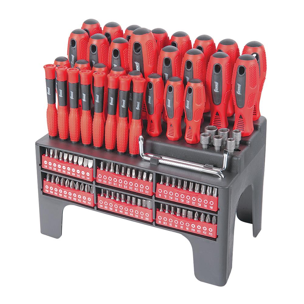 Summit Racing SUM-900291 Summit Racing™ 100-Piece Screwdriver Sets - Zander Auto Parts