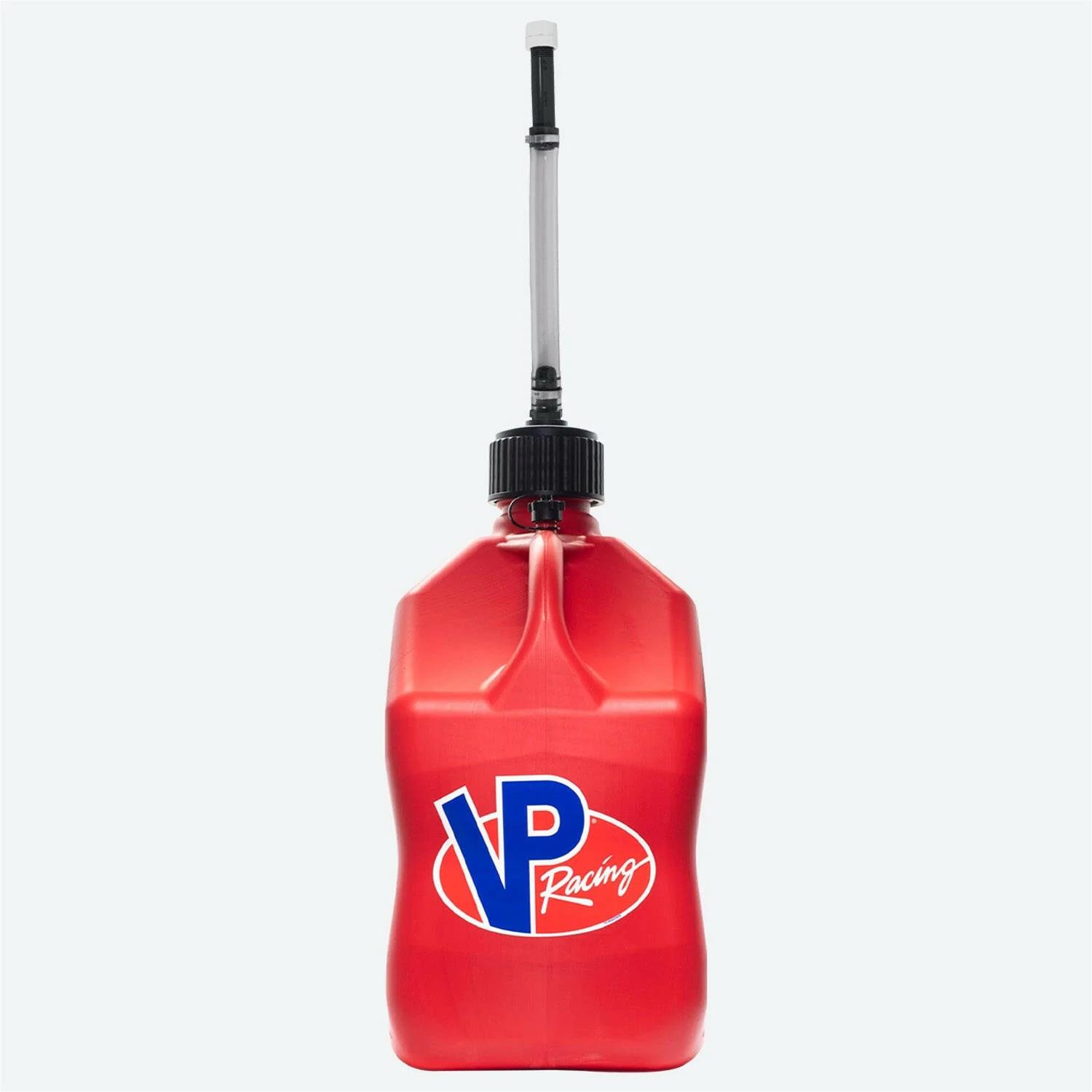 Plastic Product Formers 3516-CA VP Racing 5.5 Gallon Motorsports Container Utility Jugs with Deluxe Hose - Zander Auto Parts
