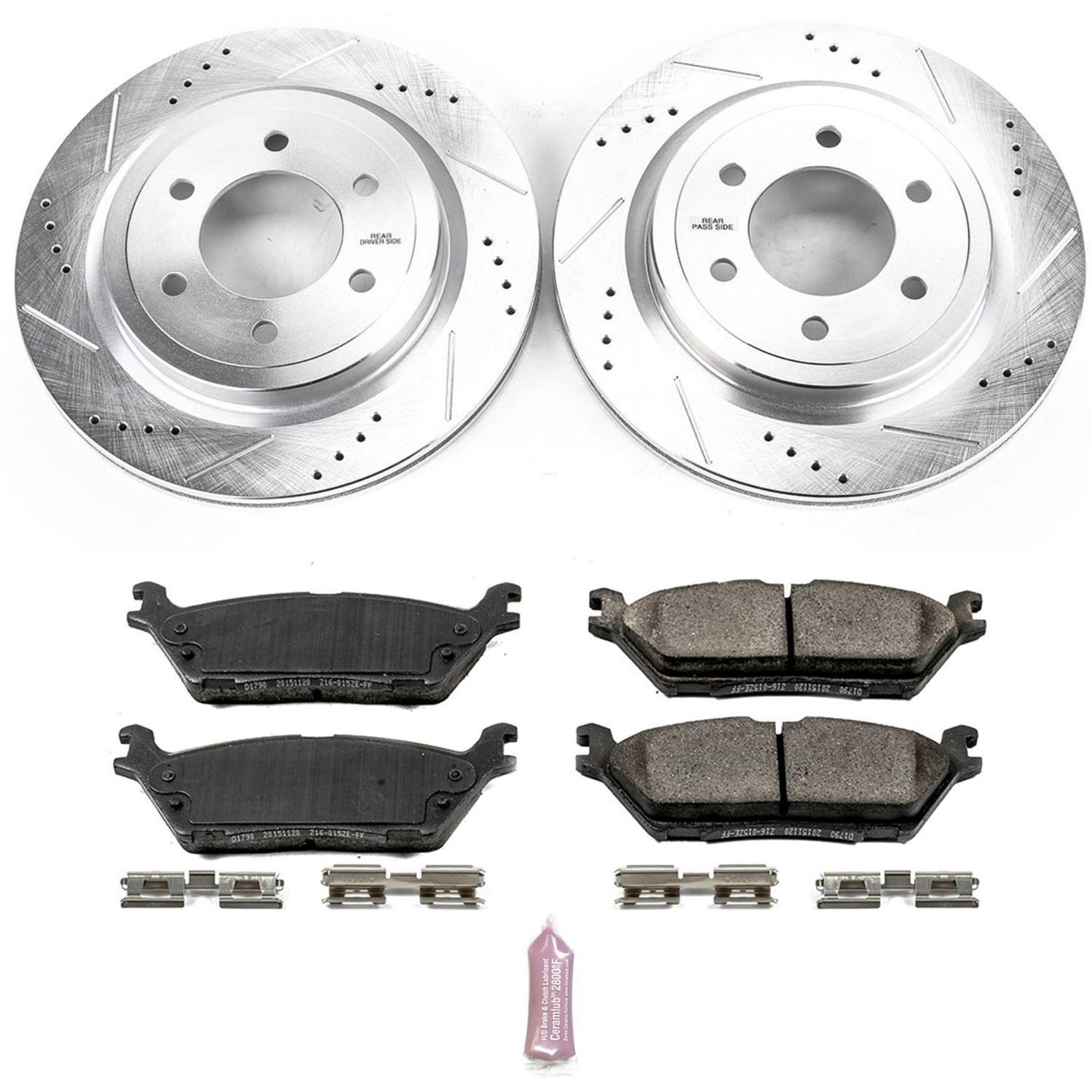PowerStop K8030 PowerStop Z23 Evolution Sport Brake Upgrade Kits - Zander Auto Parts