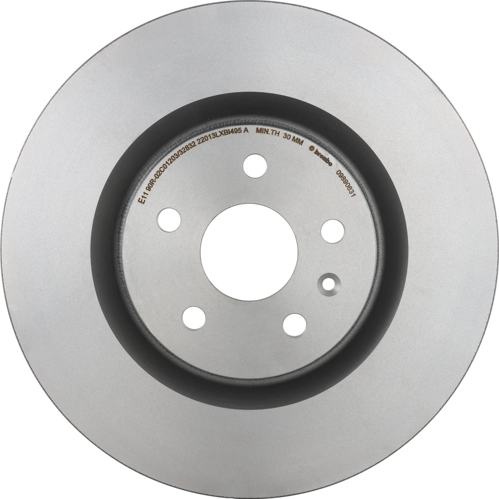 Brembo 09.8906.31 Brembo Prime UV Coated Brake Rotors - Zander Auto Parts