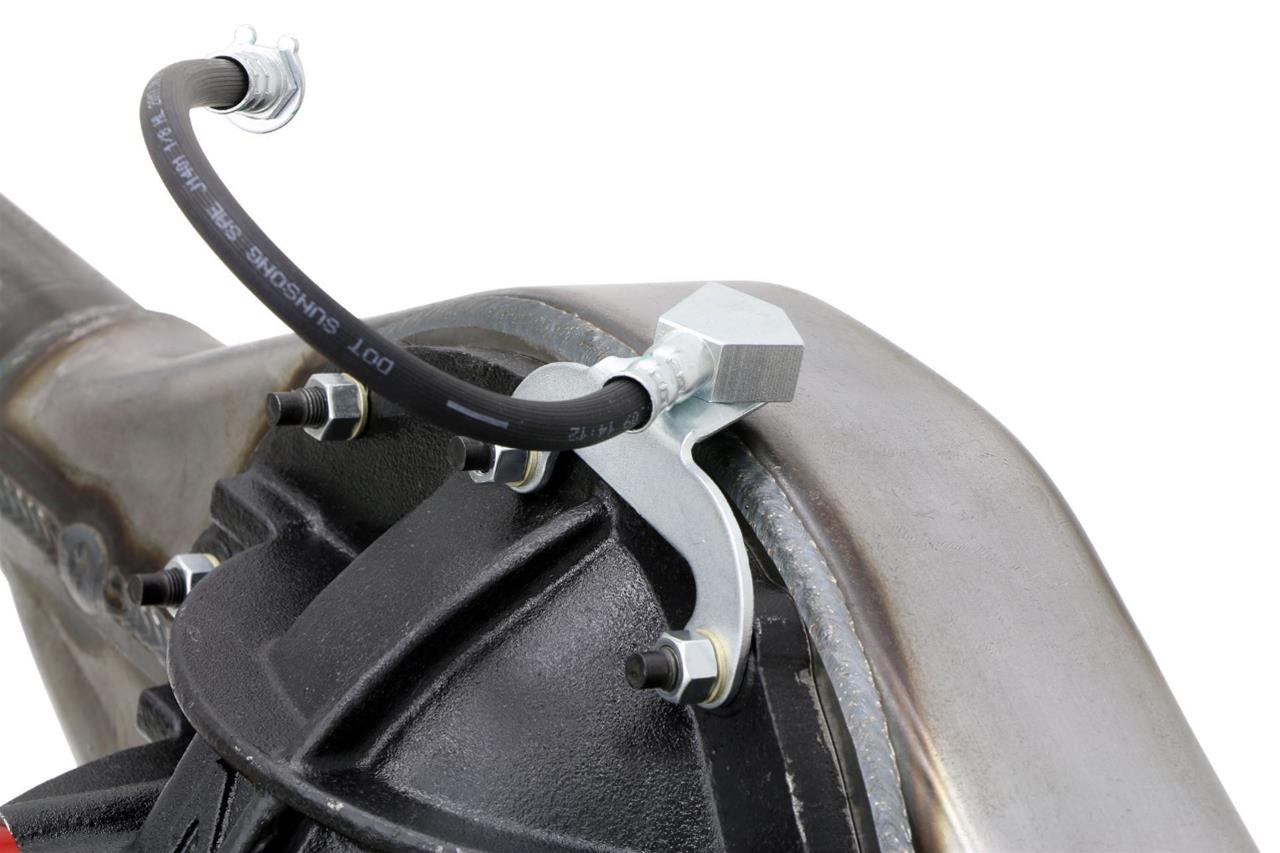 Currie Enterprises CE-6022HU Currie 9 in. Bolt-On Rear Brake Hoses - Zander Auto Parts