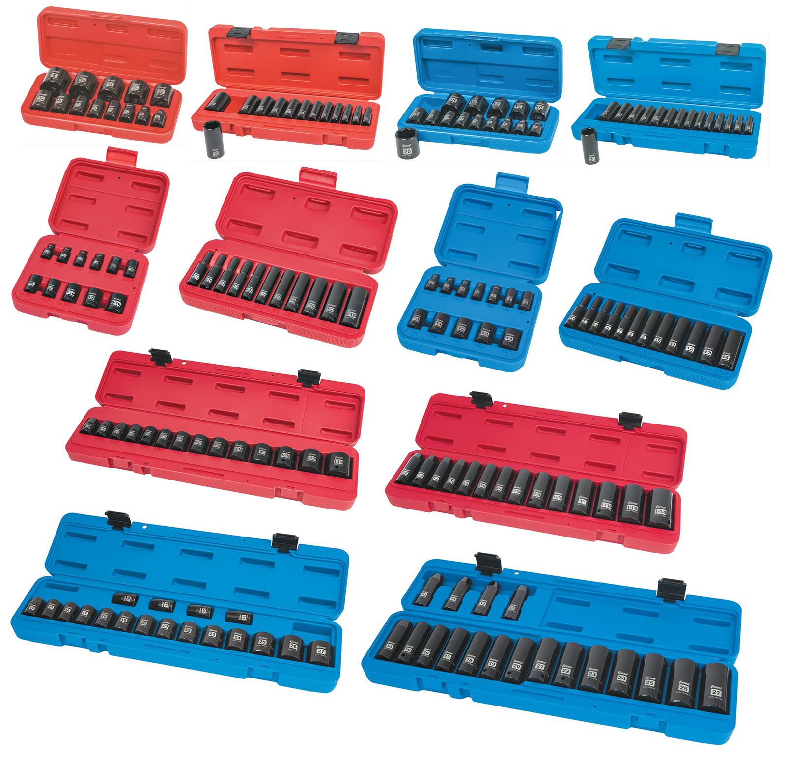 Summit Racing SUM-CSUM9016 Summit Racing™ Laser Etched Sockets - Zander Auto Parts