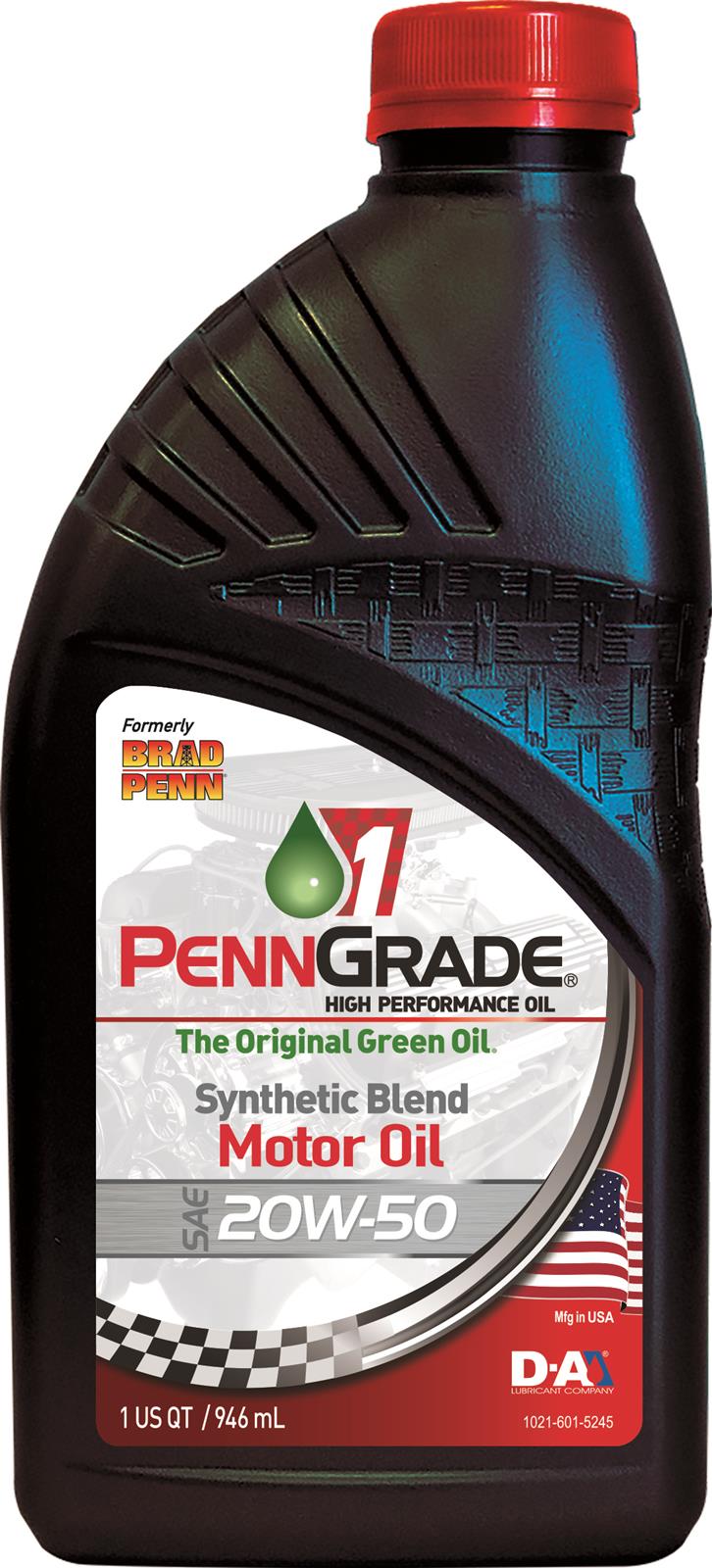 PennGrade 1 71196-12 PennGrade 1 Synthetic Blend High Performance Motor Oil - Zander Auto Parts