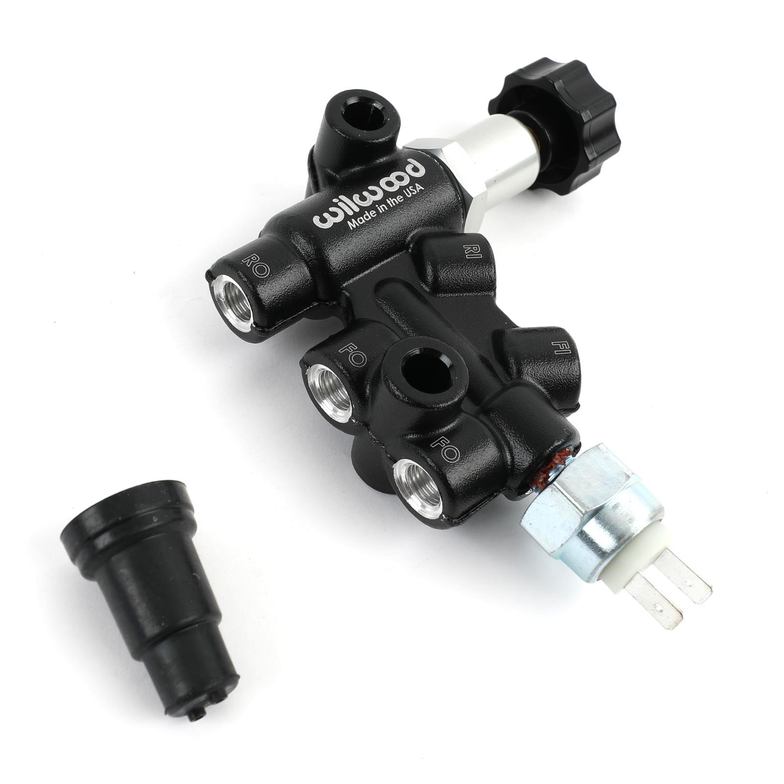 Wilwood Disc Brakes 261-16798-BK Wilwood Aluminum Master Cylinders - Zander Auto Parts