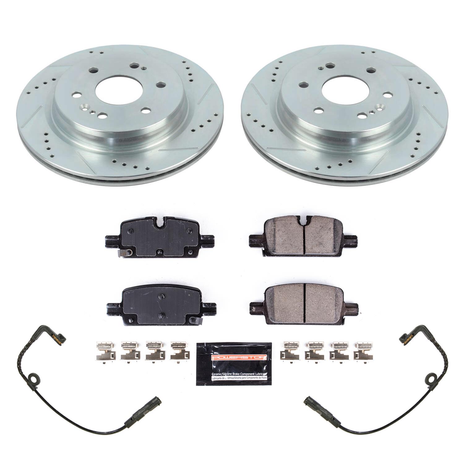 PowerStop K8173 PowerStop Z23 Evolution Sport Brake Upgrade Kits - Zander Auto Parts