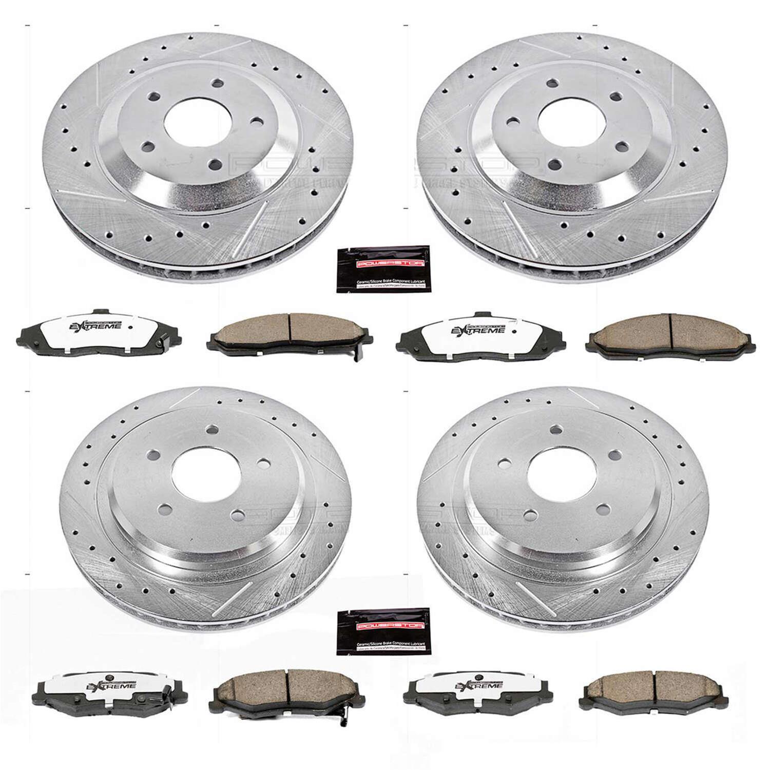 PowerStop K1560-26 PowerStop Z26 Street Warrior Brake Upgrade Kits - Zander Auto Parts