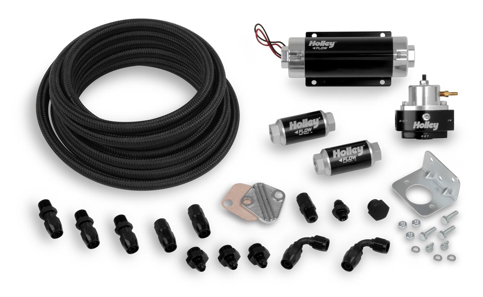 Holley 526-2 Holley Terminator EFI Fuel System Plumbing Kits - Zander Auto Parts