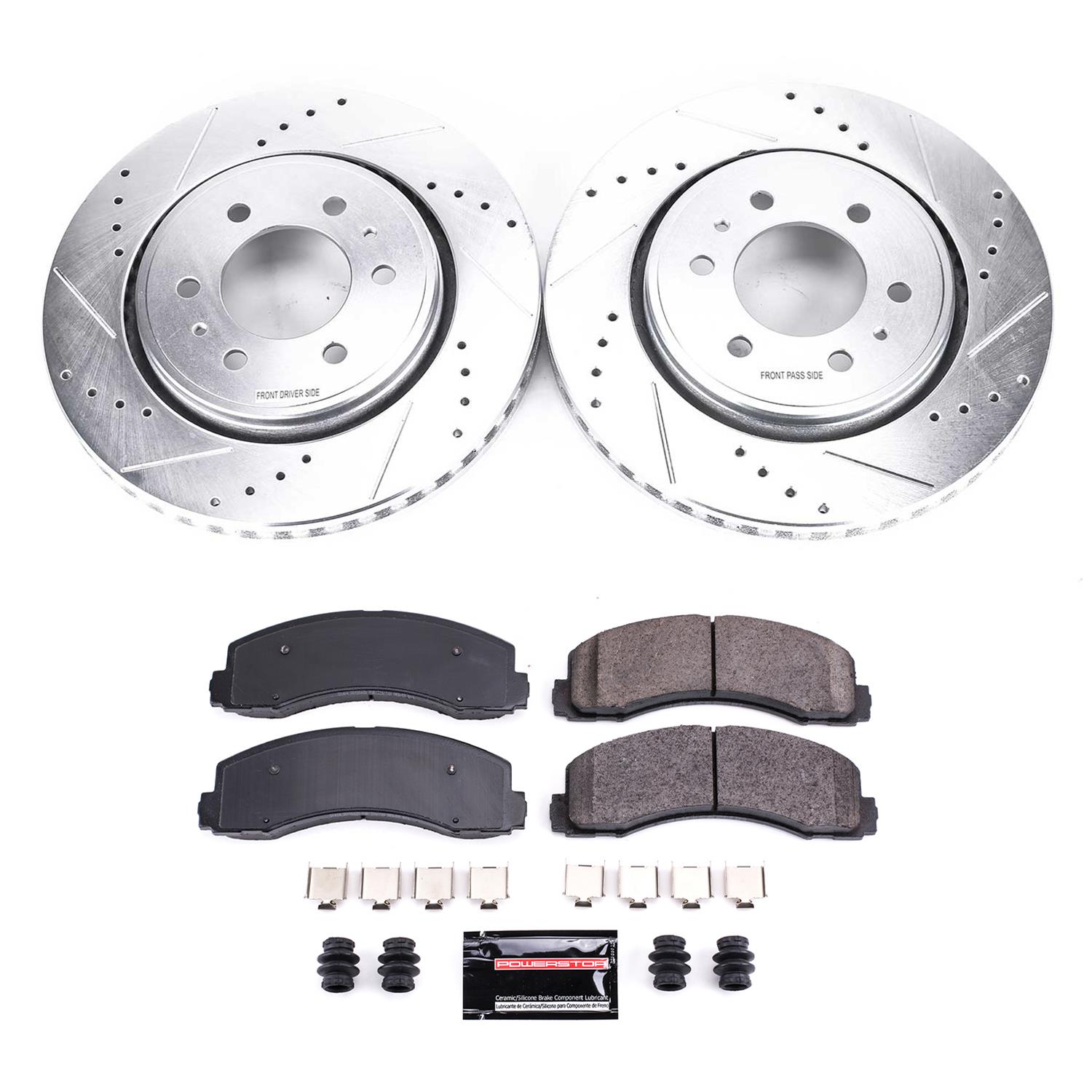 PowerStop K3167 PowerStop Z23 Evolution Sport Brake Upgrade Kits - Zander Auto Parts