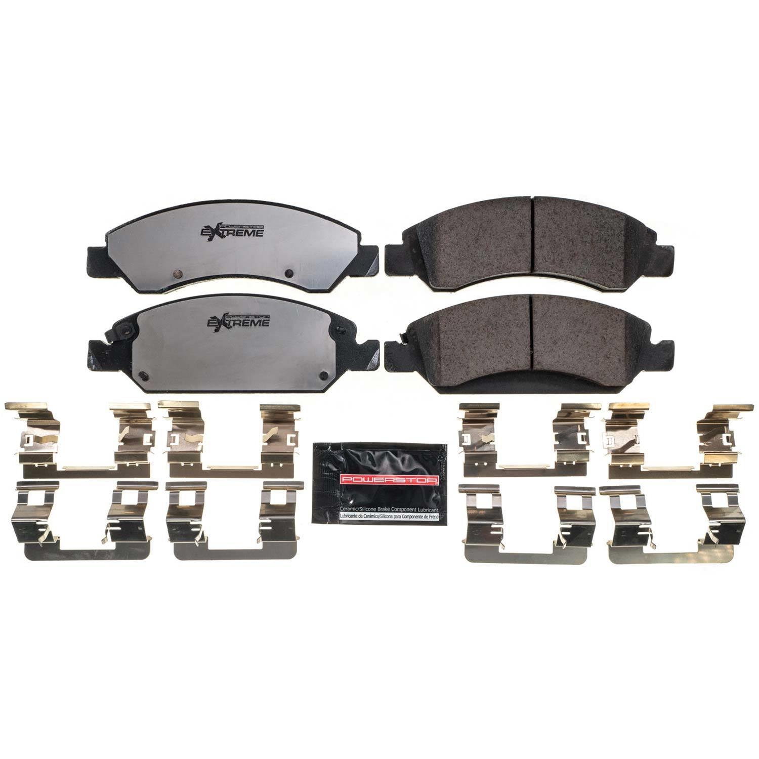PowerStop Z36-1363 PowerStop Z36 Truck and Tow Brake Pads and Hardware Kits - Zander Auto Parts