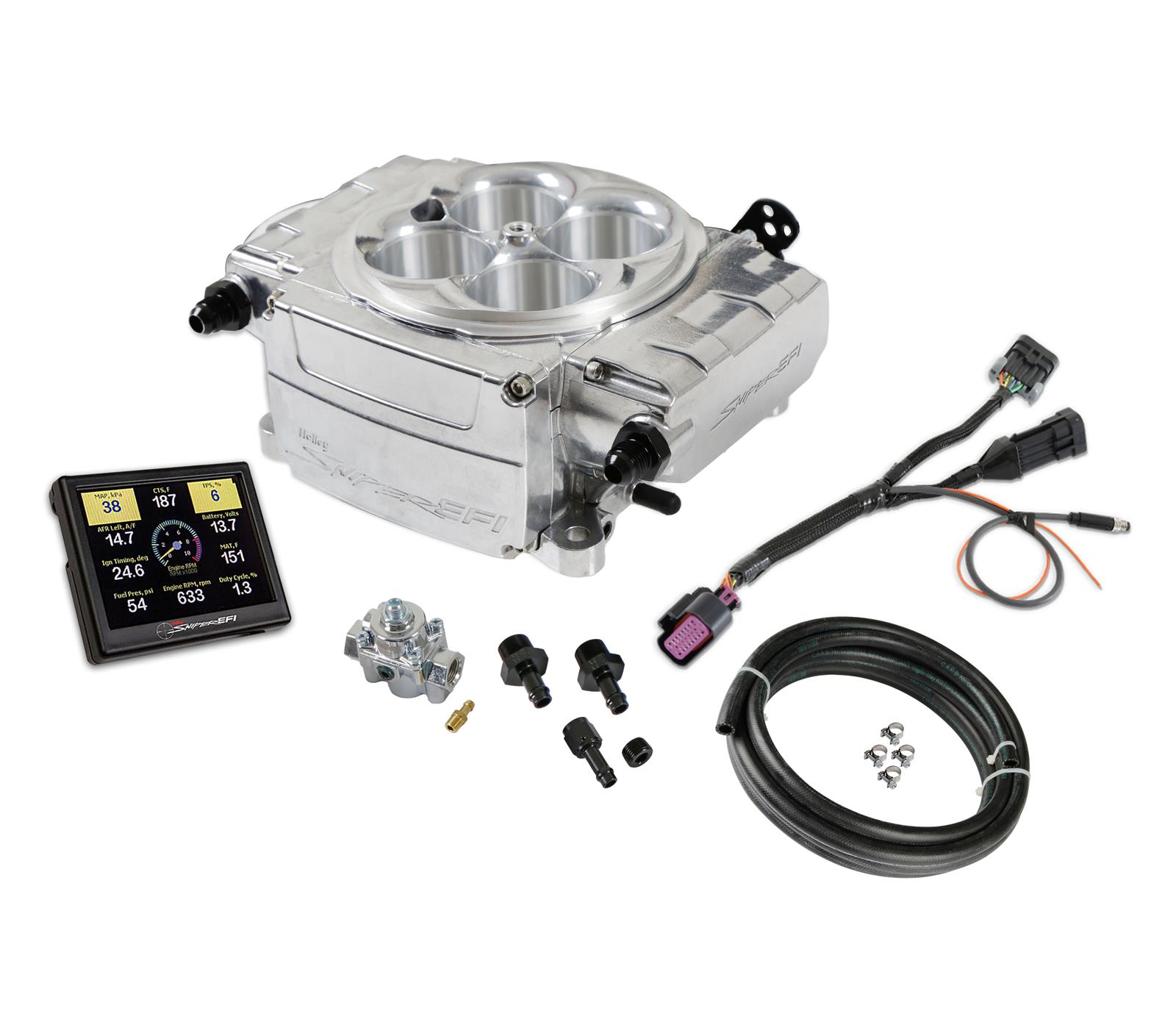 Holley Sniper 550-510-3AE Holley Sniper 2 EFI Fuel Injection Upgrade Kits - Zander Auto Parts