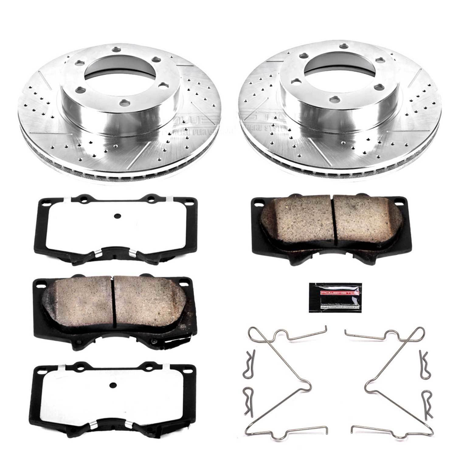 PowerStop K2324-36 PowerStop Z36 Truck and Tow Brake Upgrade Kits - Zander Auto Parts