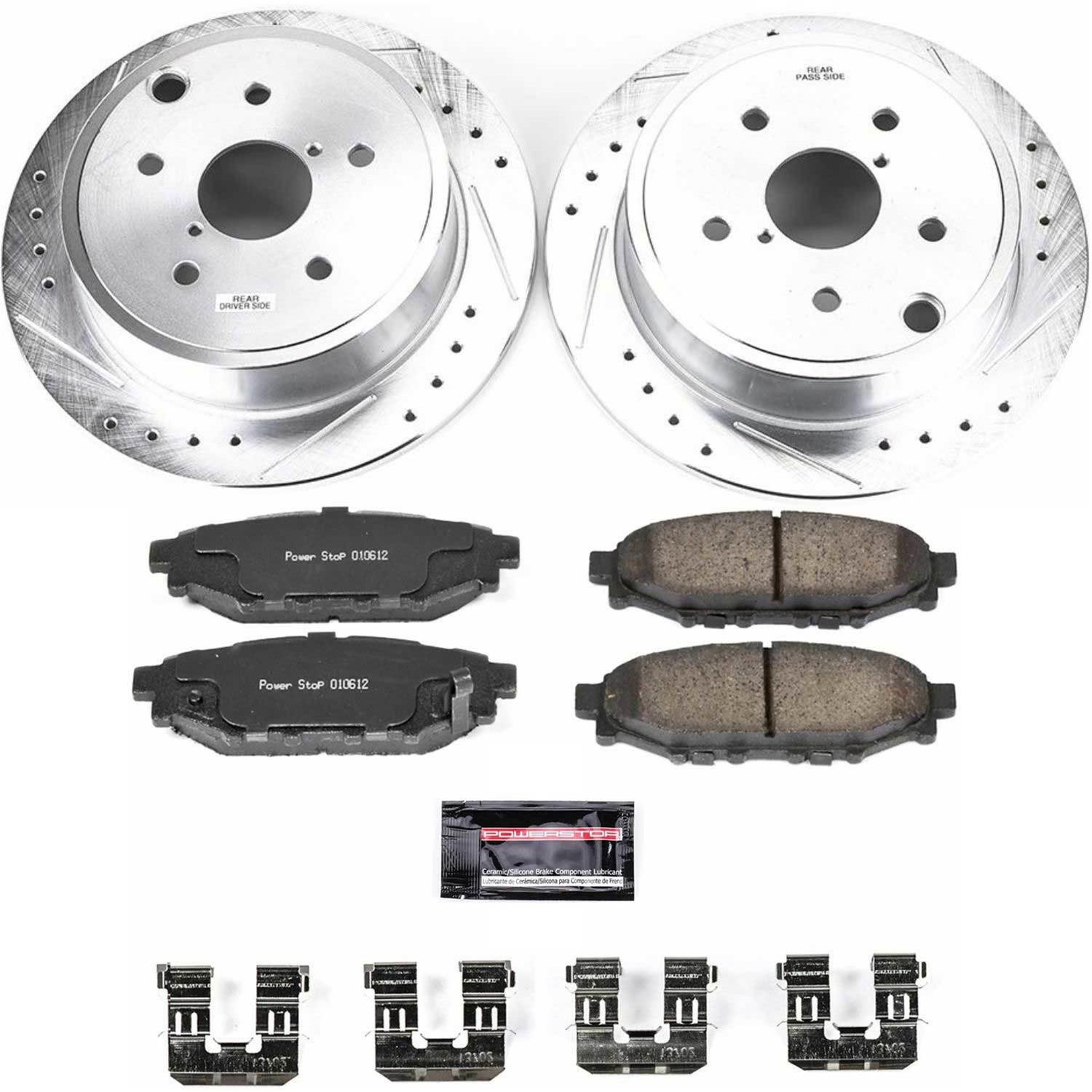 PowerStop K6977 PowerStop Z23 Evolution Sport Brake Upgrade Kits - Zander Auto Parts
