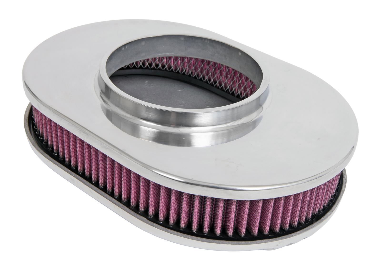 Summit Racing SUM-239046 Summit Racing™ Finned Aluminum Air Cleaners - Zander Auto Parts