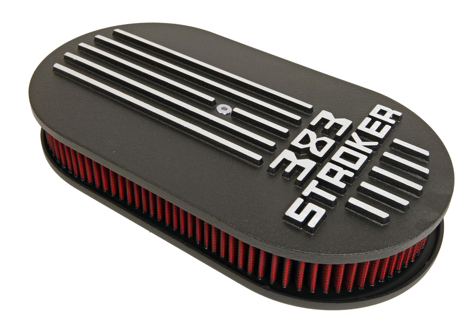 Summit Racing SUM-239054 Summit Racing™ Diecast Logo Aluminum Air Cleaners - Zander Auto Parts