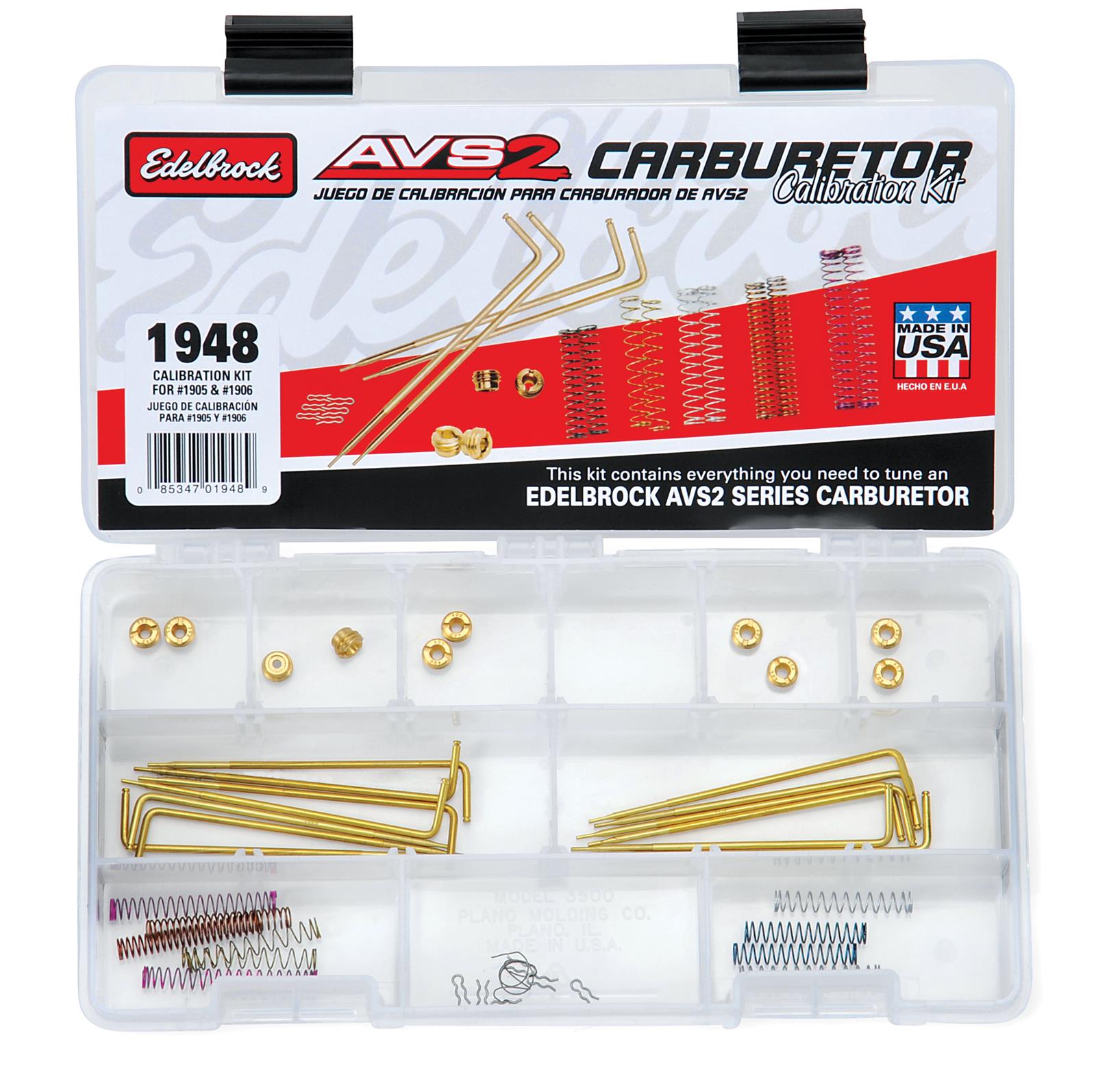 Edelbrock 1948 Edelbrock AVS2 Series Carburetor Calibration Kits - Zander Auto Parts