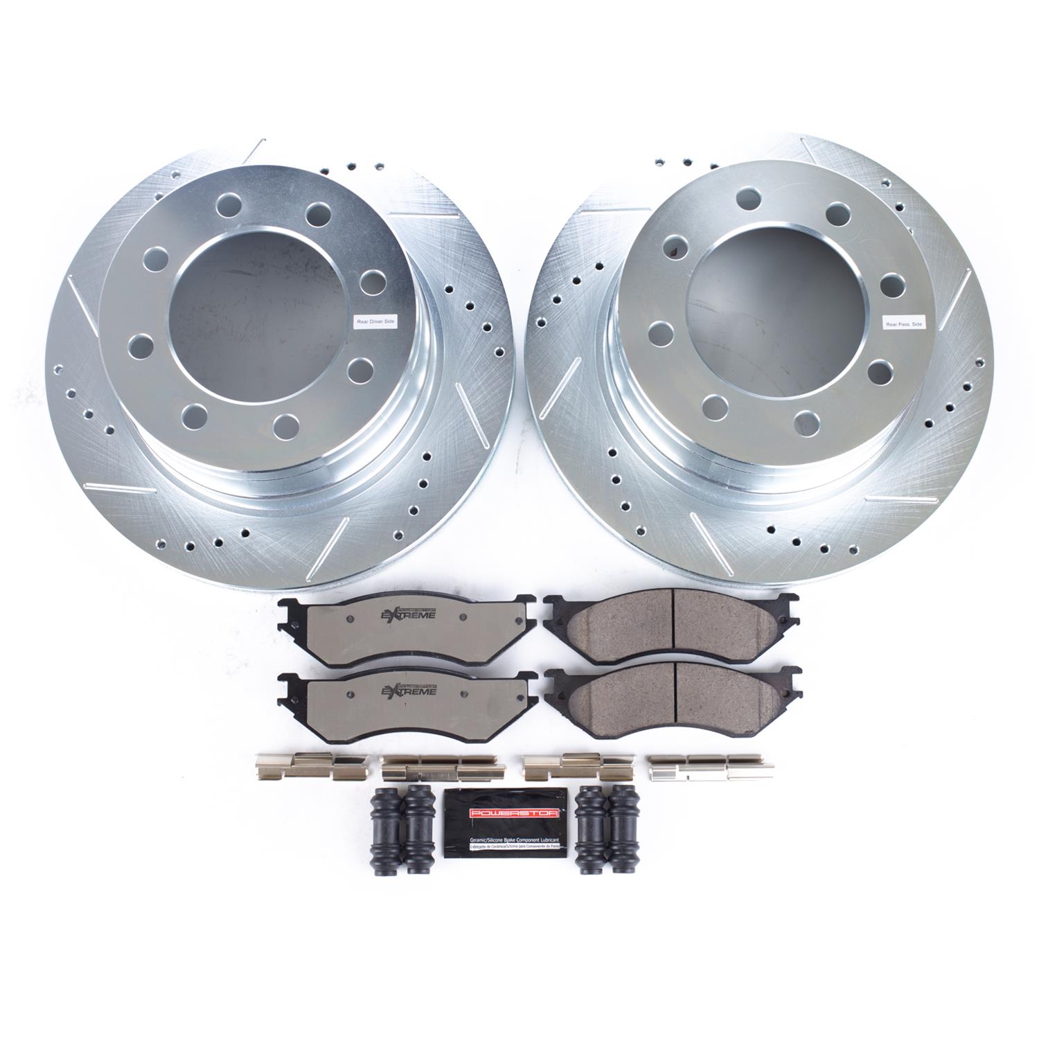 PowerStop K5490-36 PowerStop Z36 Truck and Tow Brake Upgrade Kits - Zander Auto Parts