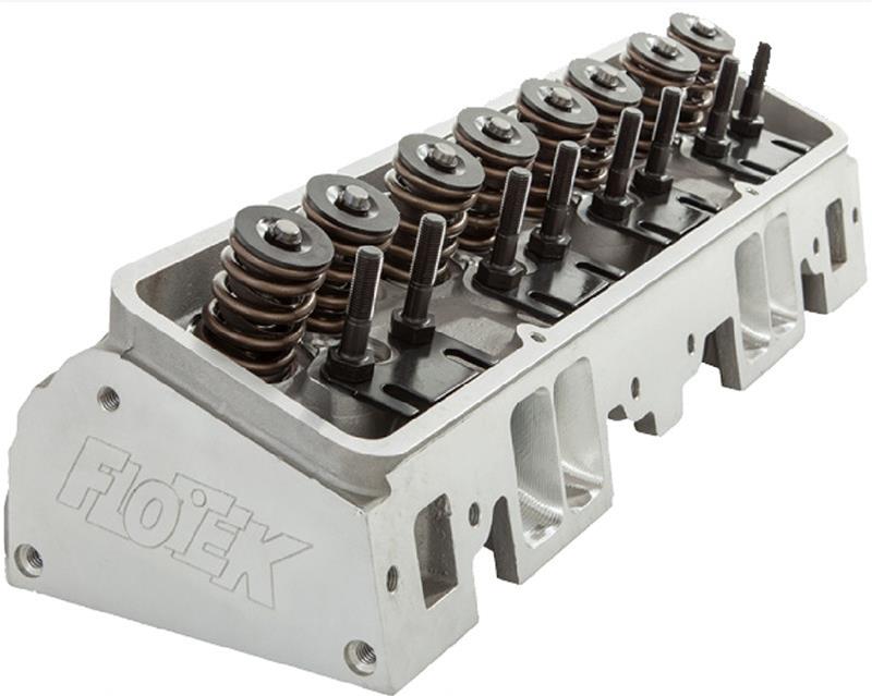 Flotek 102-505 FLOTEK 180cc Small Block Chevy Cylinder Heads - Zander Auto Parts