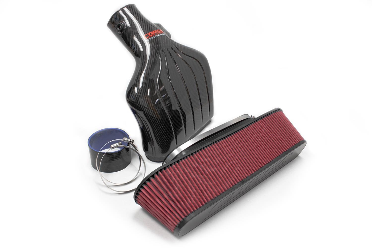 CORSA Performance 44108-1 Corsa Carbon Fiber DryTech 3-D Air Intakes - Zander Auto Parts