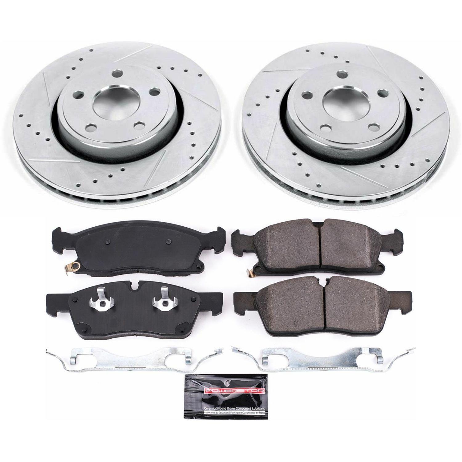 PowerStop K7412 PowerStop Z23 Evolution Sport Brake Upgrade Kits - Zander Auto Parts