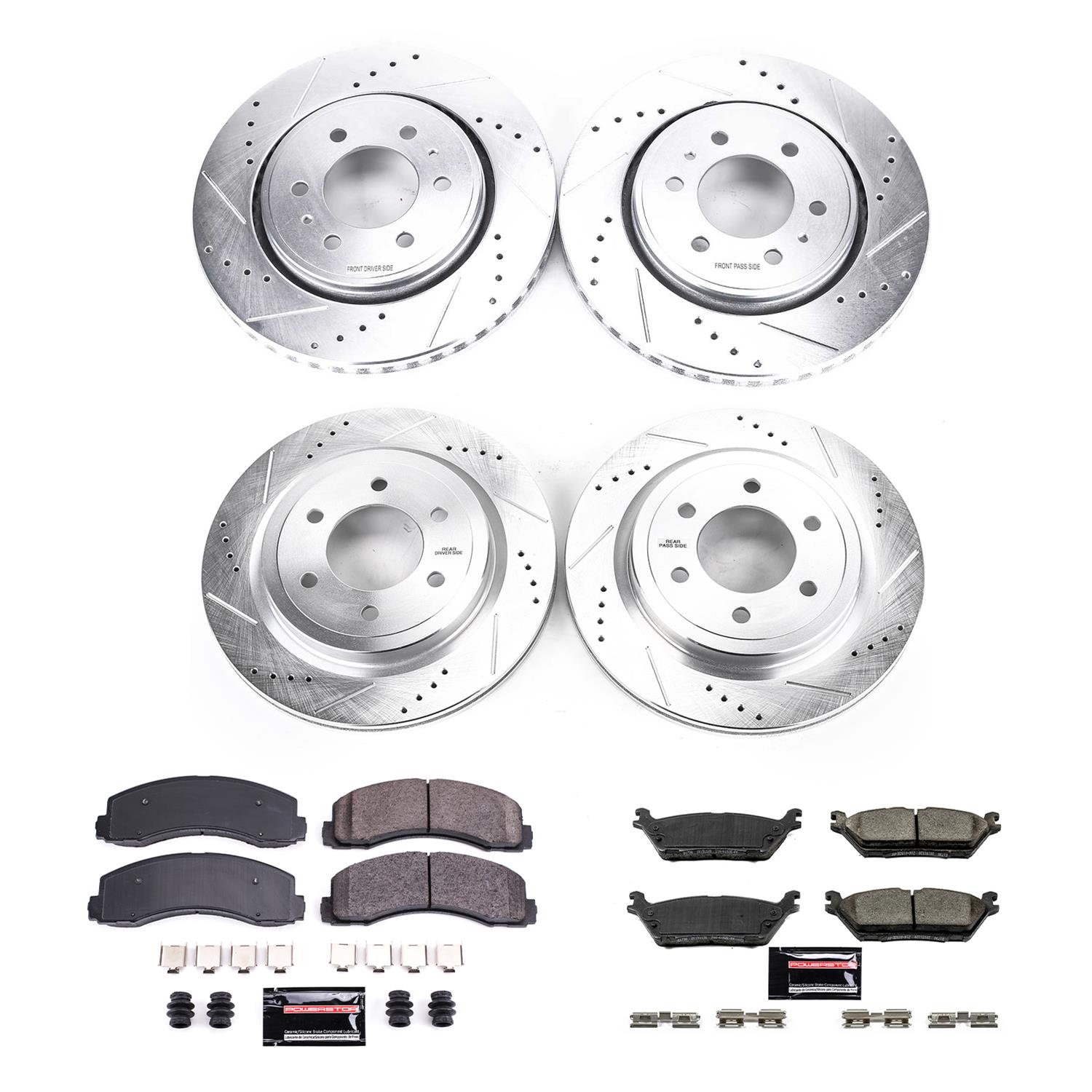 PowerStop K8026 PowerStop Z23 Evolution Sport Brake Upgrade Kits - Zander Auto Parts