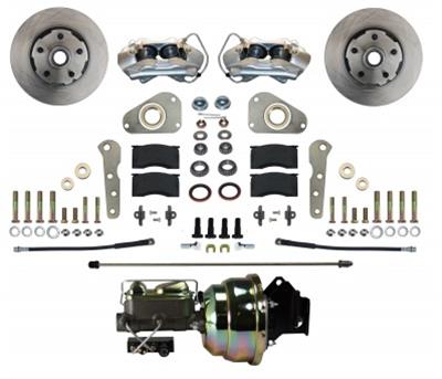 Leed Brakes FC0025-Y307 LEED Brakes Front Disc Brake Conversion Kits - Zander Auto Parts