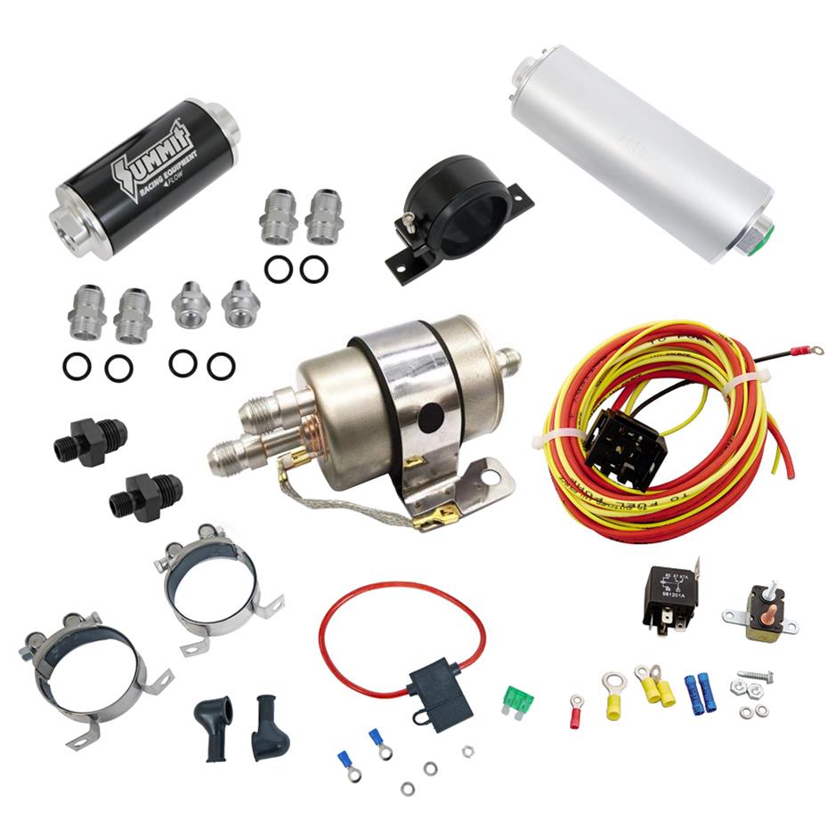 Summit Racing SUM-EFIPUMPKIT1A Summit Racing™ Complete Fuel System Kits - Zander Auto Parts