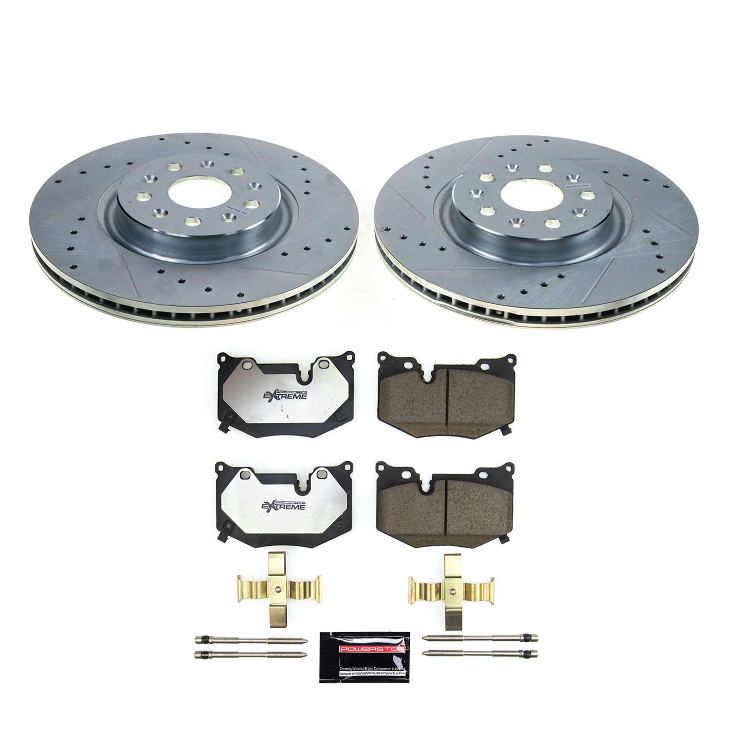 PowerStop K8531-26 PowerStop Z26 Street Warrior Brake Upgrade Kits - Zander Auto Parts