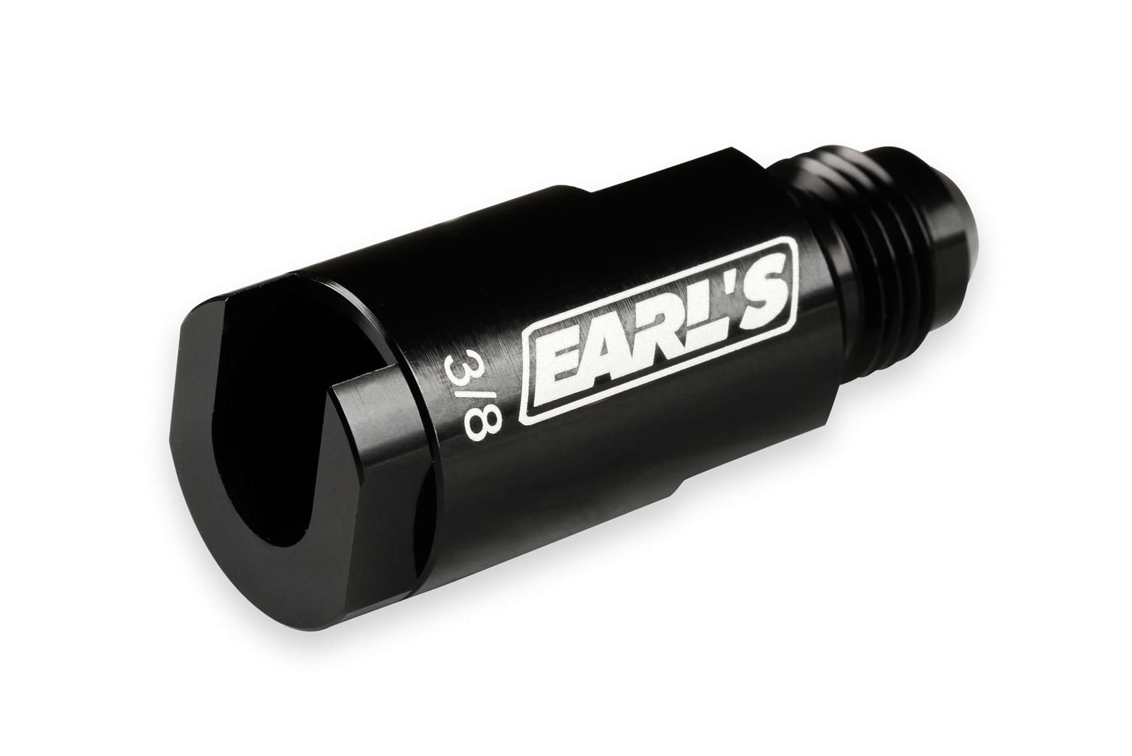 Earl's Performance 751166ERL Earl's Performance Vapor Guard OEM Quick-Connect Fuel Rail Adapter Fittings - Zander Auto Parts