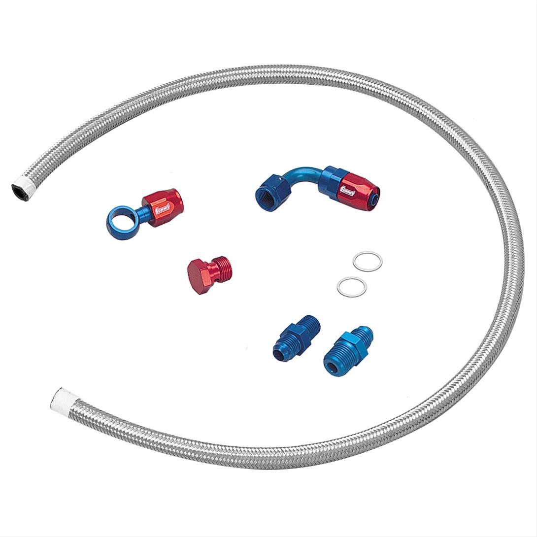 Summit Racing SUM-G3152 Summit Racing™ Aftermarket Pump to Carburetor Fuel Line Kits - Zander Auto Parts