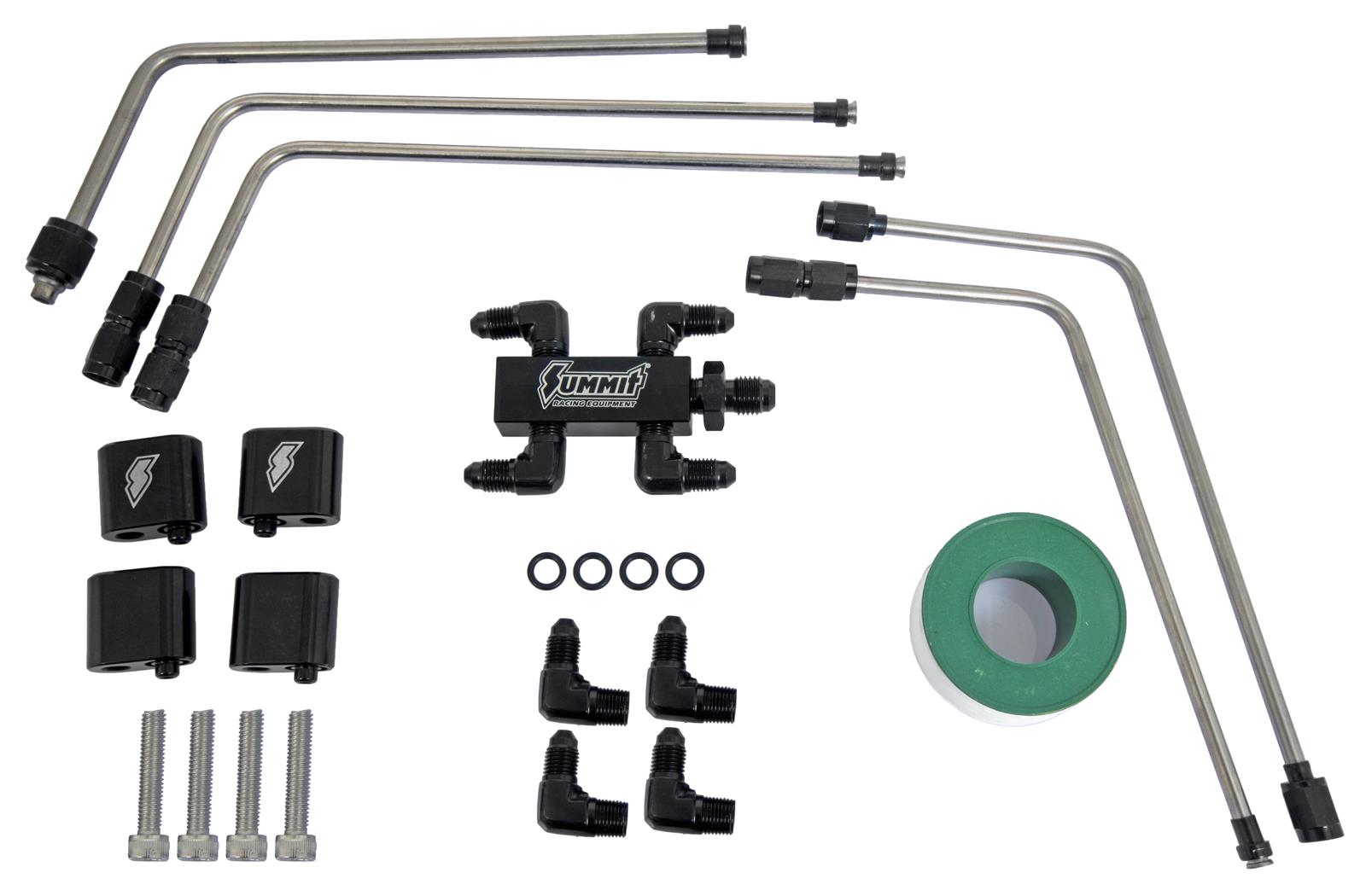 Summit Racing SUM-220959X Summit Racing™ Pro LS Steam Line Kits - Zander Auto Parts