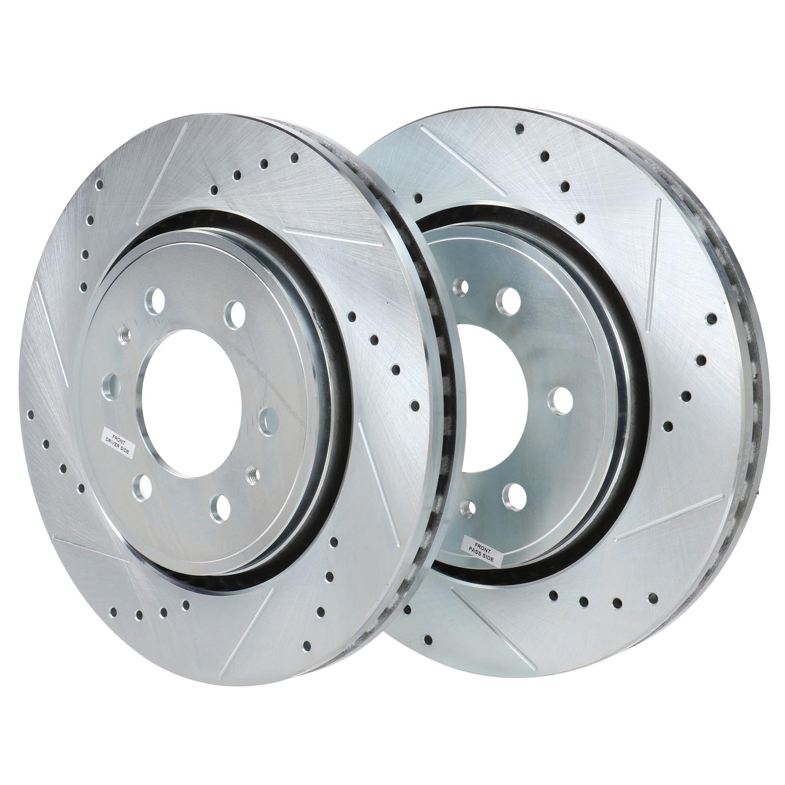PowerStop AR-85108XPR PowerStop Evolution Drilled and Slotted Rotors - Zander Auto Parts