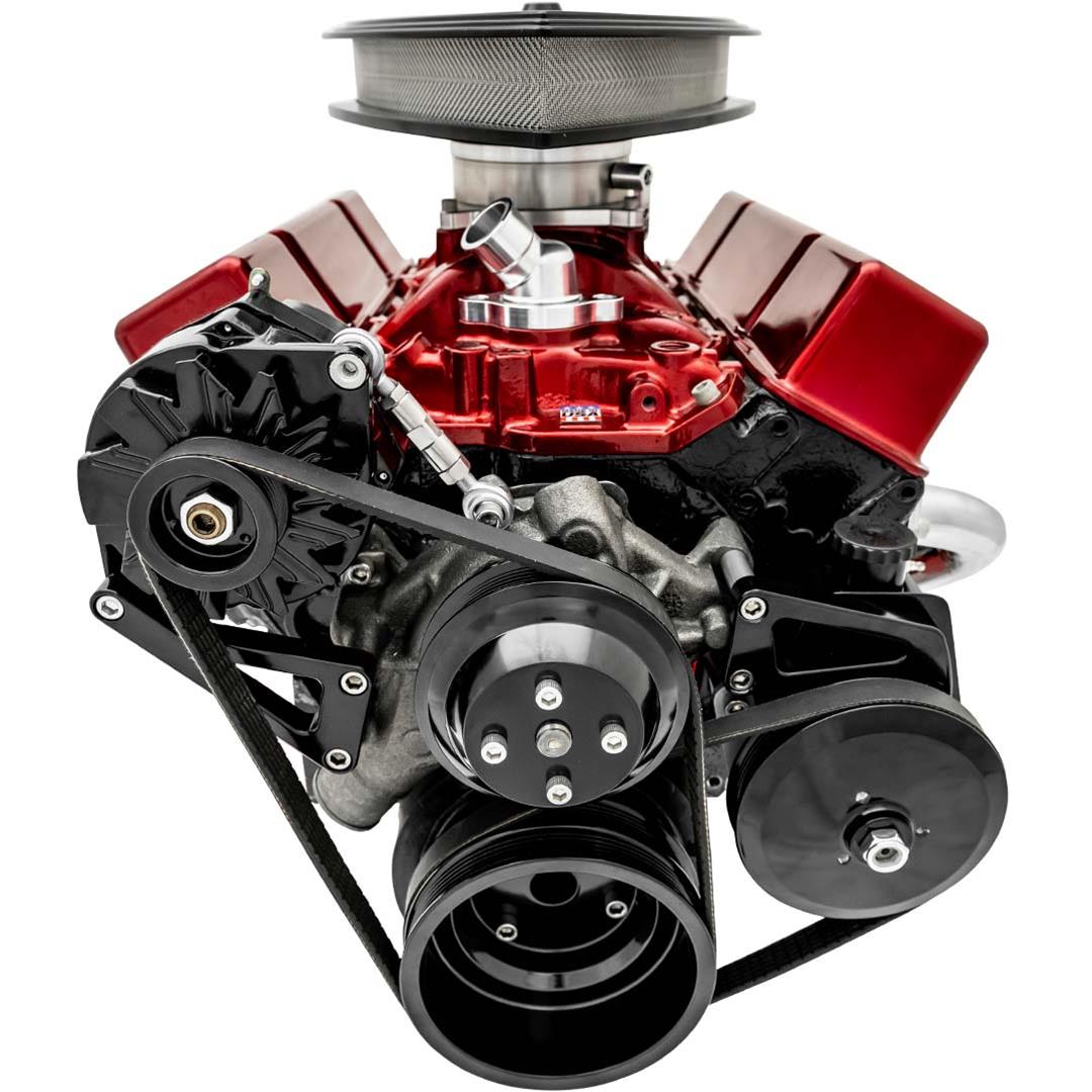 March Performance 21695-08 March Performance Sport Track Chevy Serpentine Pulley Kits - Zander Auto Parts