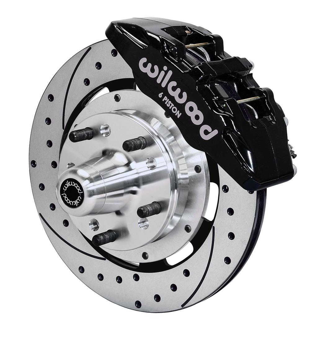 Wilwood Disc Brakes 140-10740-D Wilwood Forged DynaPro 6 Big Brake Front Brake Kits - Zander Auto Parts