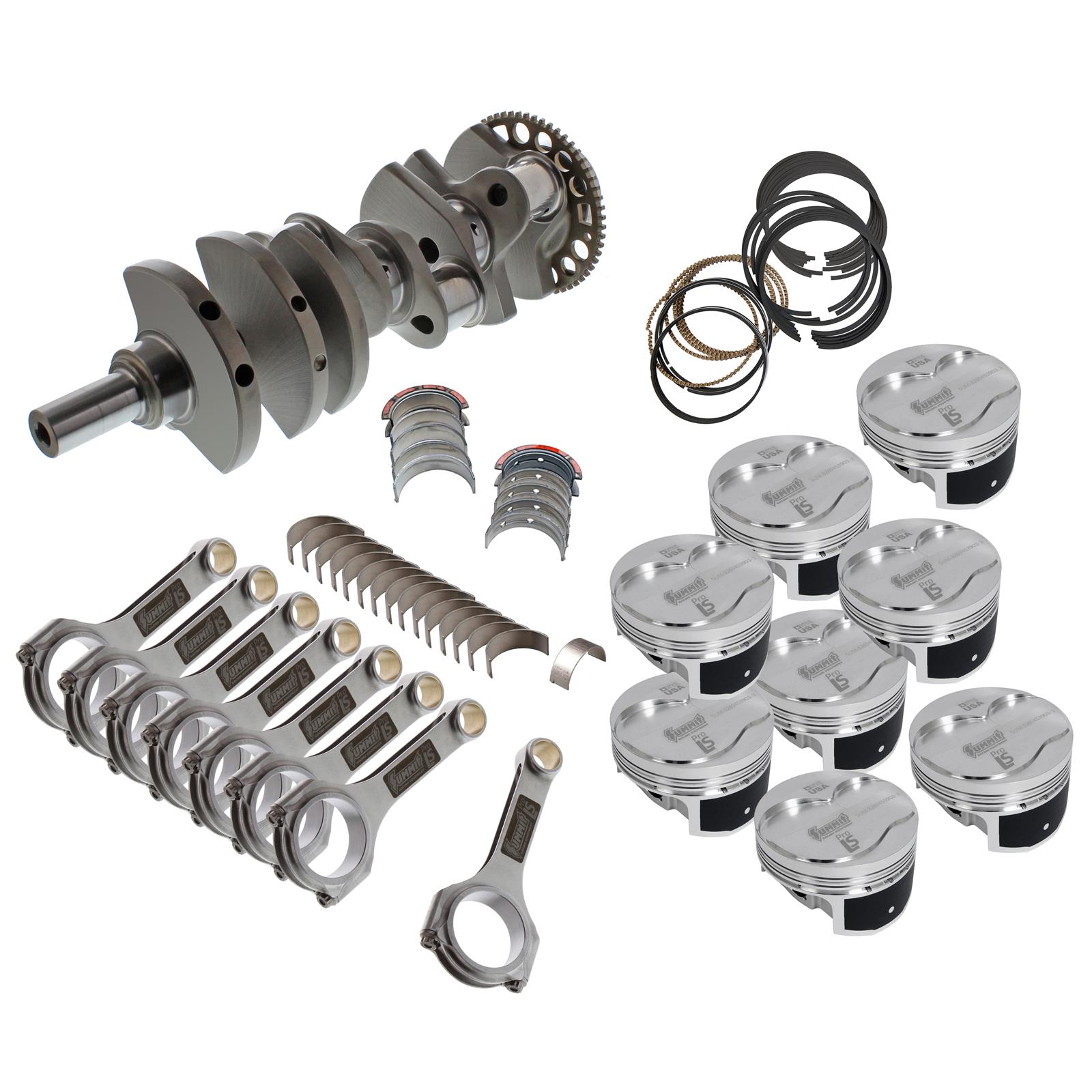 Summit Racing SUM-R584003020 Summit Racing™ Pro LS 6.0L Rotating Assemblies - Zander Auto Parts