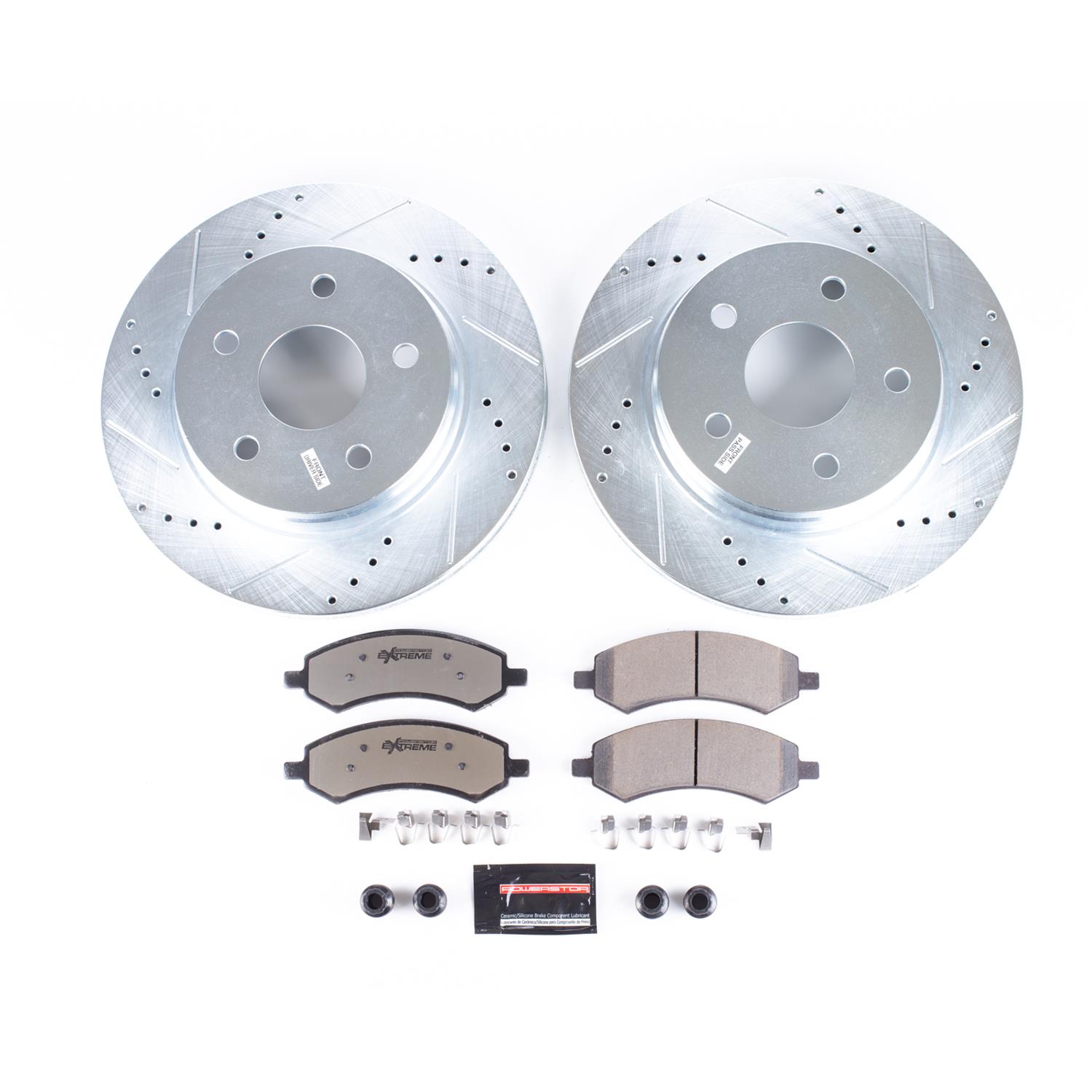 PowerStop K2163-36 PowerStop Z36 Truck and Tow Brake Upgrade Kits - Zander Auto Parts