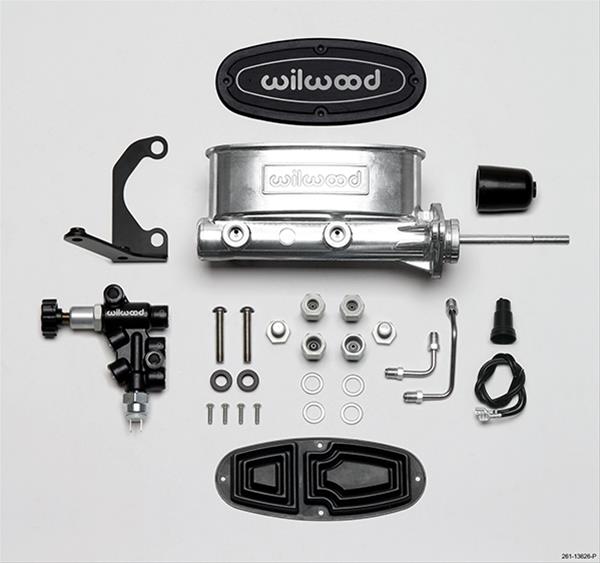 Wilwood Disc Brakes 261-13626-P Wilwood Aluminum Tandem Master Cylinders - Zander Auto Parts