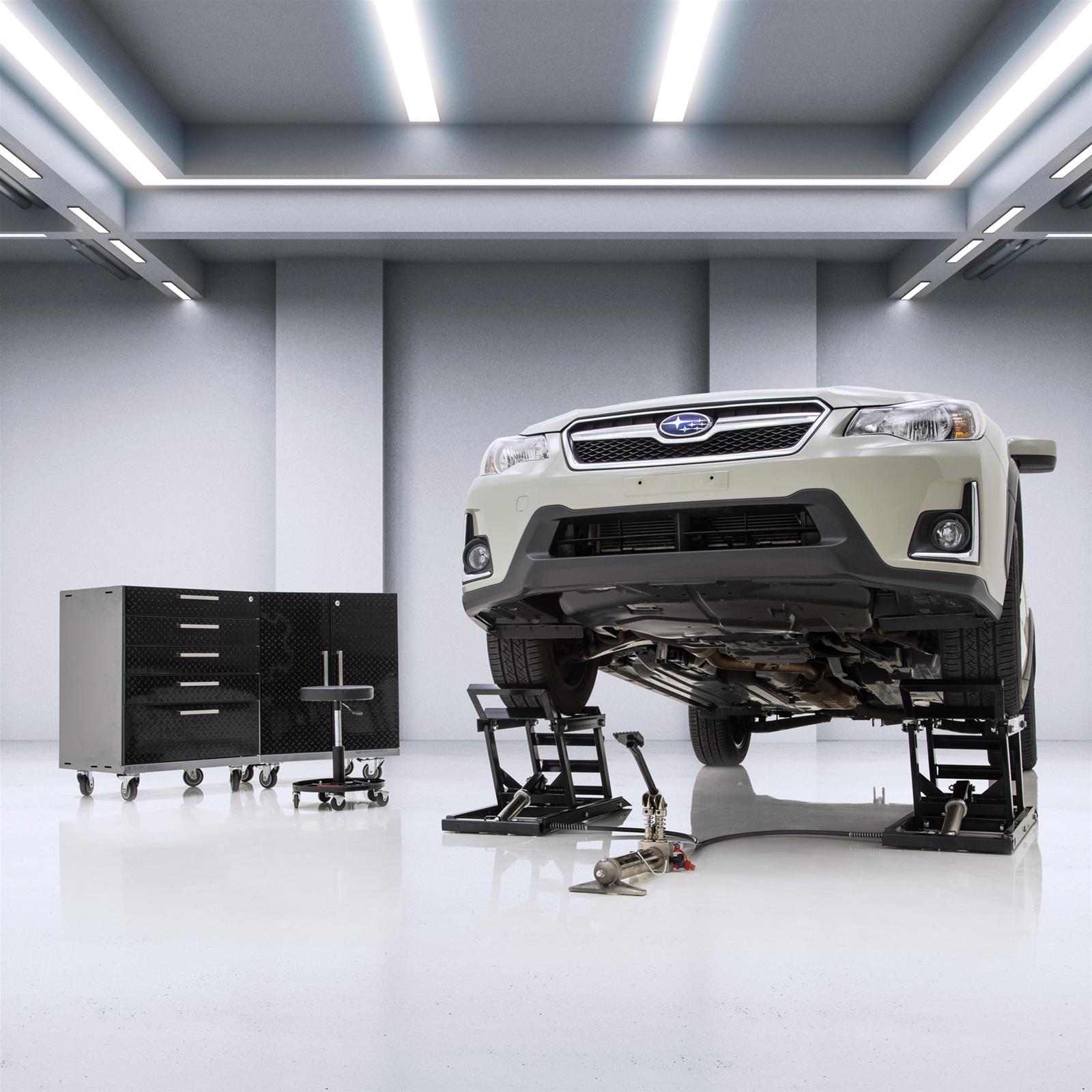 Discount Ramps CARLIFT-3000 Rage Powersport Black Widow Hydraulic Underbody Access Car Lifts - Zander Auto Parts