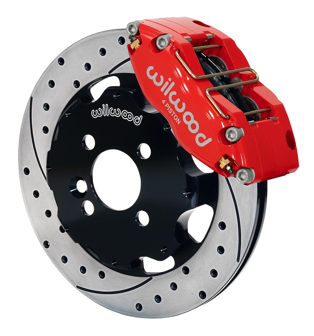 Wilwood Disc Brakes 140-8528-DR Wilwood DynaPro Radial Big Brake Front Hat Kits - Zander Auto Parts