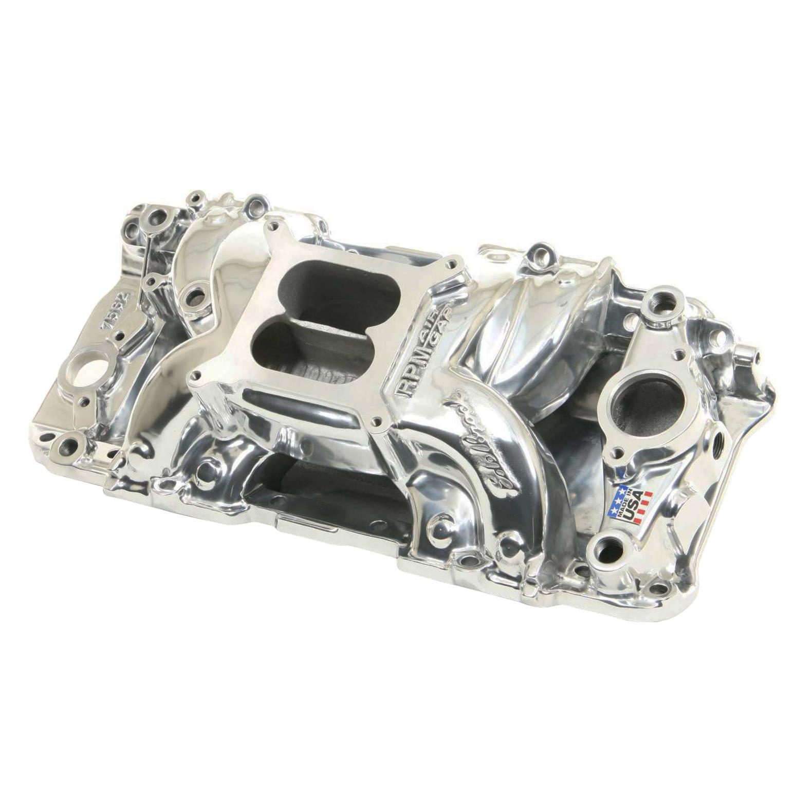 Edelbrock 75621 Edelbrock Performer RPM Air-Gap Intake Manifolds - Zander Auto Parts