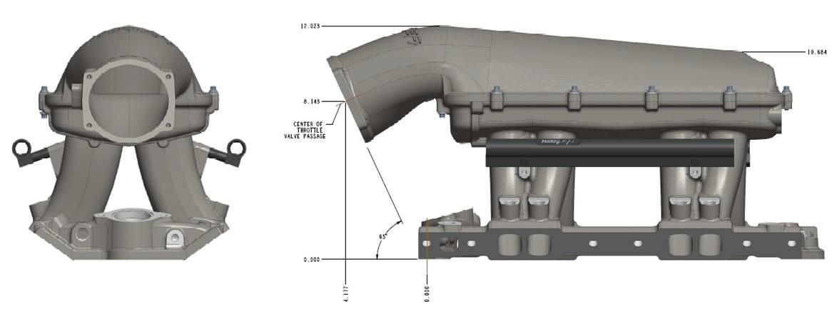 Holley 300-950 Holley EFI Hi-Ram Intake Manifolds - Zander Auto Parts